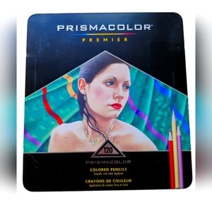 Prismacolor Thick Lead Art Pencils, 120 Color Set (3602TN)